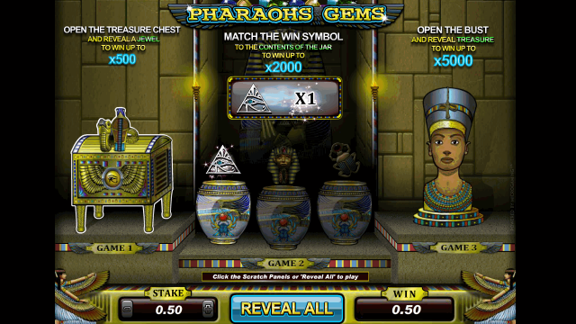 Pharaohs Gems 1